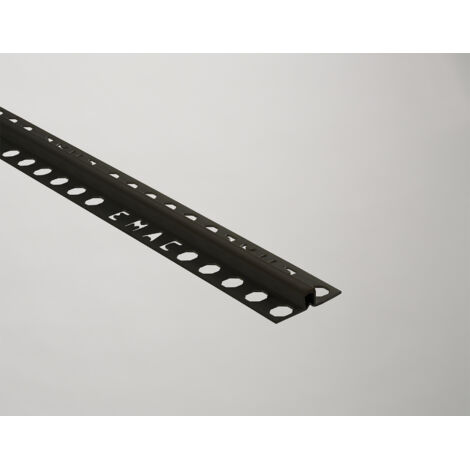 EMAC NOVOJUNTA-2 PVC Perfil Negro Para Junta de Dilatación - Altura: 12 mm. - ref: NJ2PV12NE