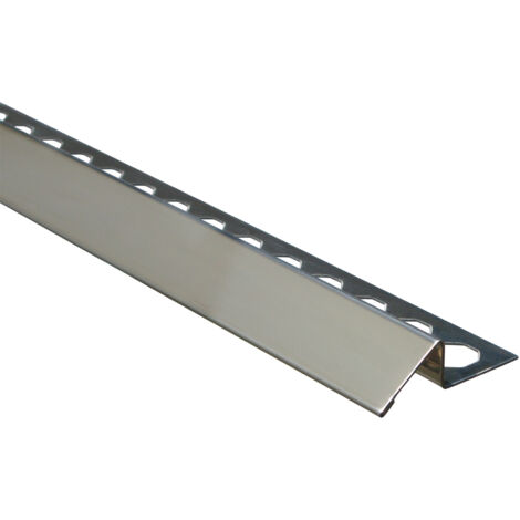EMAC NOVONIVEL Acero Inox Cepillado - Altura: 10 mm - ref: NNVAI10CE
