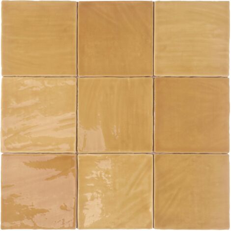 DUNE 188247 TABARCA Miel 15x15 cm - Medida: Caja 0,9M2 - ref: 188247