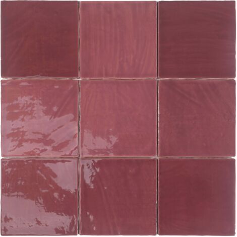 DUNE 188252 TABARCA Granate 15x15 cm - Medida: Caja 0,9M2 - ref: 188252