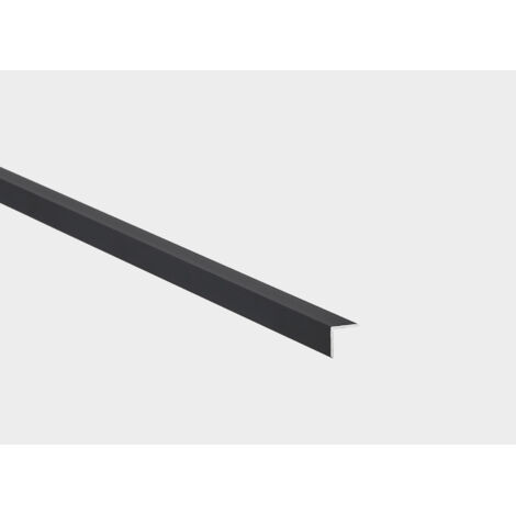 Novoescuadra MINI Alu. 13x2500 Negro mate-90 (1/4)