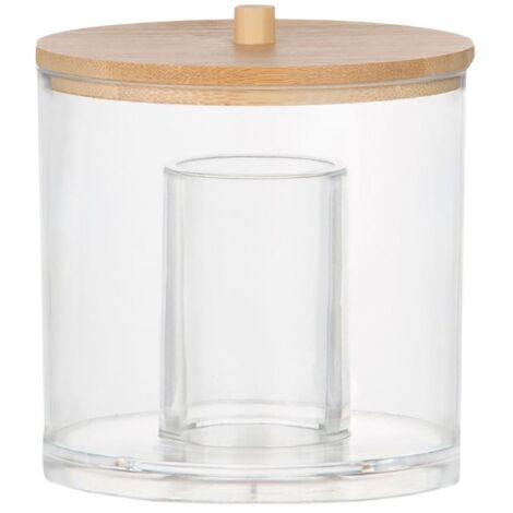Bote de baño organizador acrílico ø9x9cm ba72111 andrea house (1/2)