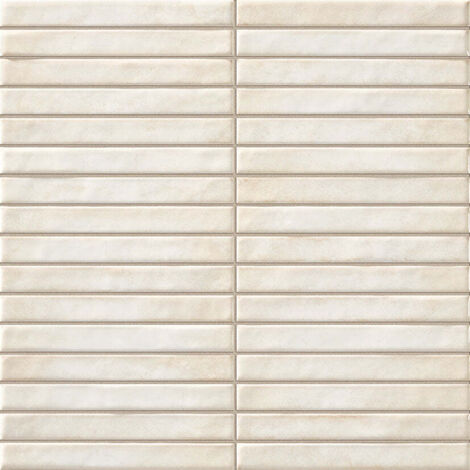 LA PLATERA PENCIL RAKU PEARL 35x35 Azulejo Pasta Blanca - ref: 353BPLPRPEX