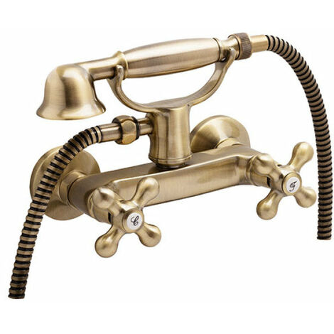 GENEBRE 68531 09 43 66 NEW REGENT CLASSIC Grifo Ducha Bimando Clásico Bronce - ref: 68531 09 43 66