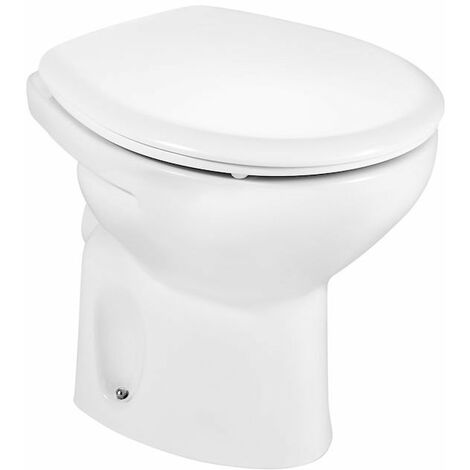 Toilet Roca Victoria muro 3/6 lt con asiento.