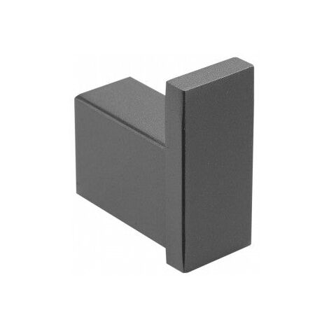 MEDICLINICS AI1418B HARMONÍA Percha de Baño Negra Mate - ref: AI1418B