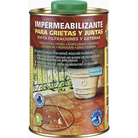 MONESTIR Impermeabilizante Para Grietas y Juntas - Medida: 10 Litros - ref: MNS-10010
