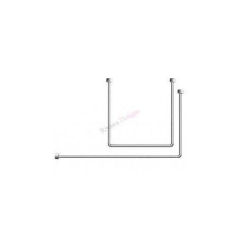 GEDY 9317801310 Barra Ang Univ 80X80X80 D 25 Cromo Blister - ref: 9317801310 (1/2)