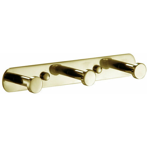 MANILLONS TORRENT 06544056 ECO Percha Triple Dorado PVD - ref: 06544056