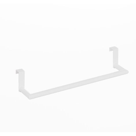 MANILLONS TORRENT 06343075 Toallero Barra Redondo 37 cm Lateral Mueble Blanco Mate - ref: 06343075