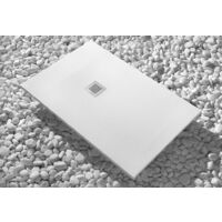SANYCCES STRATO Plato Ducha Resina Blanco - Medida: 180x90 cm - ref: PL301180090WM