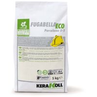 KERAKOLL FUGABELLA ECO PORCELANA 0-5 Mortero Para Junta 5 kg - Acabado: GRIS PERLA - ref: K70338