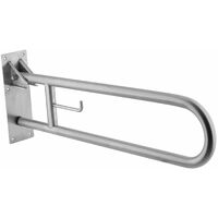MEDICLINICS BG0800CS Barra de Ayuda Abatible Inox Satinado - ref: BG0800CS