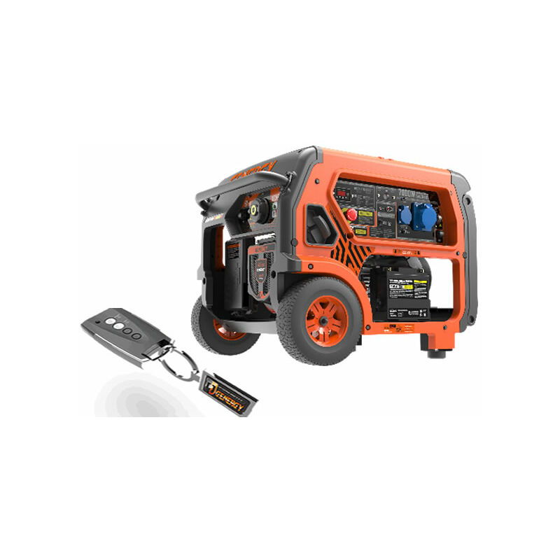 Generador 7000W-230V Gasolina Arranque Eléctrico Modelo Baqueira RC