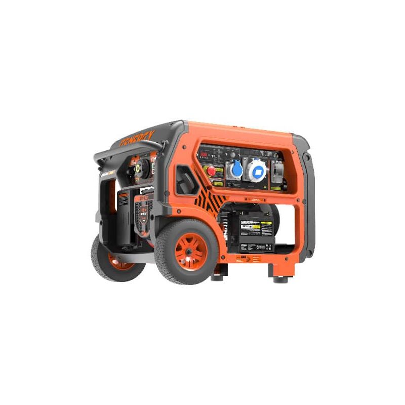 Generador 7000W-230V Gasolina Arranque Eléctrico Modelo Baqueira-S