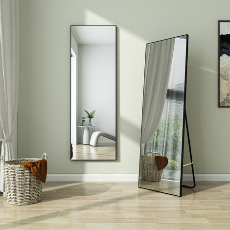Biubiubath 1400x400mm Full Length Mirror Free Standing/Wall Mounted Bedroom Dressing Door Mirrors (1/5)