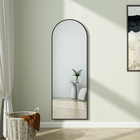 Biubiubath 1500x500mm Full Length Mirror Free Standing/Wall Mounted Bedroom Dressing Door Mirrors