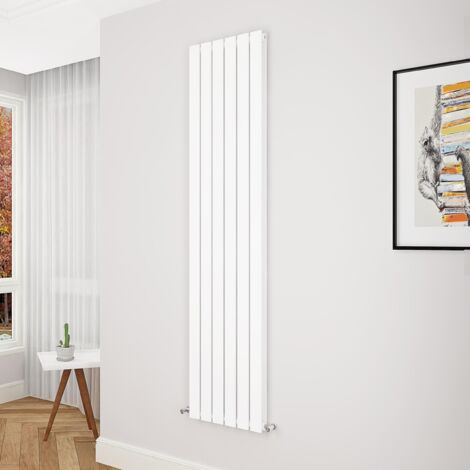 Biubiubath Flat Panel Radiator 1800x408mm Double White (1/5)