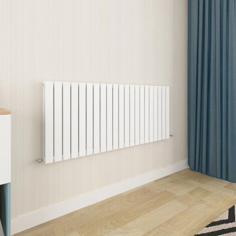 Biubiubath Flat Panel Radiator 600x1428mm Double White