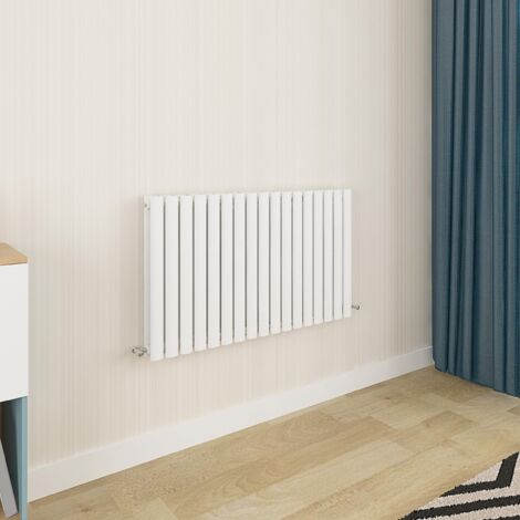 Biubiubath Oval Column Radiator 600x1003mm Double White (1/5)