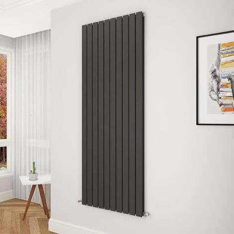 Biubiubath Flat Panel Radiator 1800x680mm Double Black (1/5)