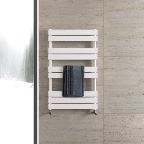 Biubiubath Flat Panel Towel Rail Radiator 1000x600mm White