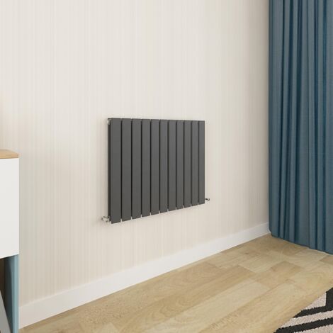 Biubiubath Flat Panel Radiator 600x748mm Double Anthracite