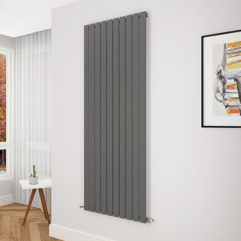 Biubiubath Flat Panel Radiator 1800x680mm Single Anthracite