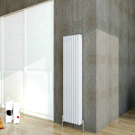 Biubiubath Traditional Cast Iron Radiator 1500x380mm 3 Column White (1/5)
