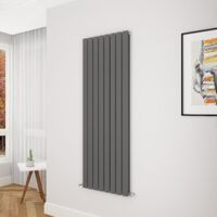 Biubiubath Flat Panel Radiator 1600x544mm Double Anthracite
