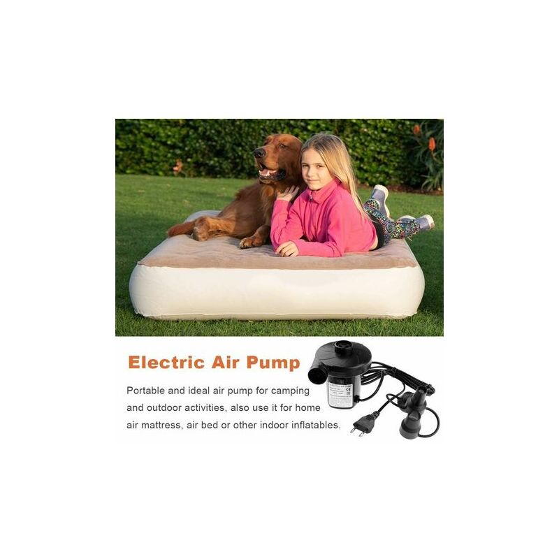 Auto Aufblasbare Pumpe AC 12V Auto Elektrische Für Camping Luft Bett  Aufblasen Inflator Luftpumpe Aufblasbare Boot Pumpe für – kaufe die besten