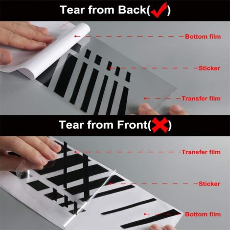 Audi TT Aufkleber Set - 2-teilige Seitenschweller Streifen Für TT 8n 8j 8s