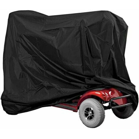 longziming Scooter-Regenschutz, Motorrad-Schutzhülle, staubdicht,  wasserdicht und UV-beständig, wasserdichte Scooter-Abdeckung, mit Tasche,  140 x 66 x 91 cm