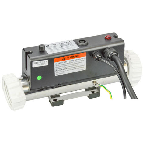 Réchauffeur piscine et spa 3kW H30R1 – Volume max 1285L – Résistance Incoloy – Câble pressostat inclus – Installation facile