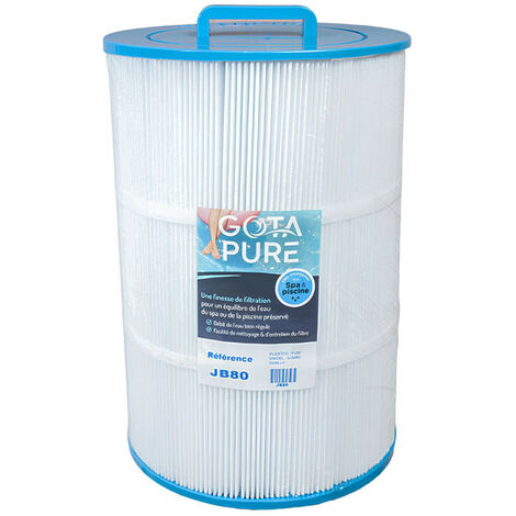Filtre piscine cartouche 370mm – Diamètre 254mm – Compatible Waterair Sherlock 100 WAT370 – Polyester haute résistance