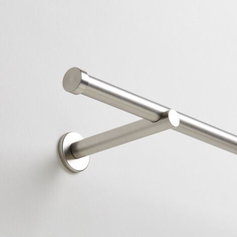 Tringle à rideaux Ø2,9x180 cm MADURA - Aluminium - ALMA (1/4)