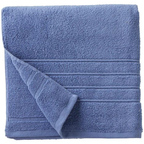 Lot De 2 Serviettes De Bain En 100% Coton éponge - Serviette Toilette 50x100 Cm + Serviette Visage 40x60 Cm - Absorbantes Et Douces