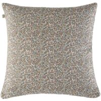 Housse de coussin en Jacquard motif floral MAHARA