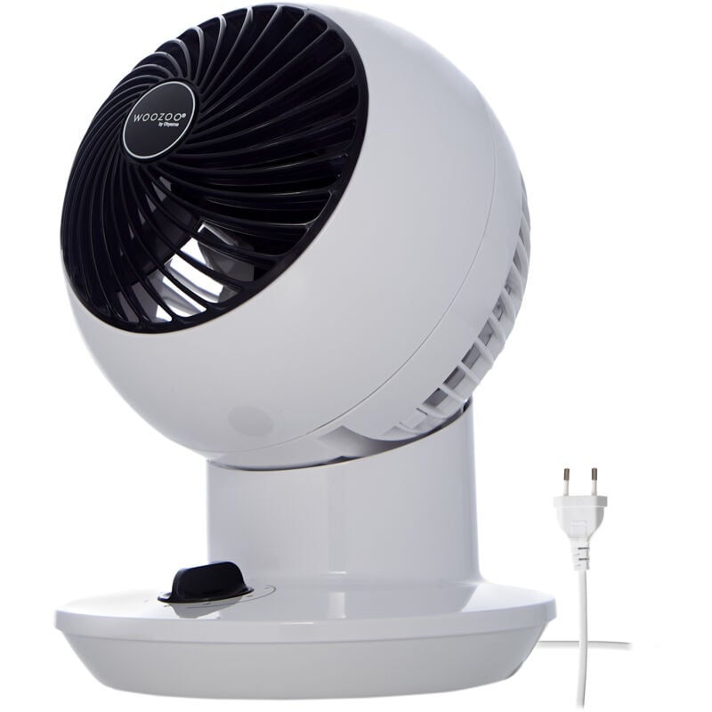 Iris Ohyama Woozoo Ventilatore silenzioso Oscillante e compatto PCF-SM12 11 m2 18 W bianco 