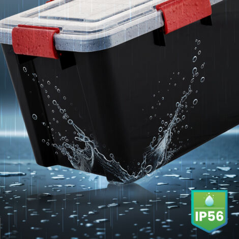 20 Cajas De Plástico Transparente Iris Ohyama, 2 Litros, Con Tapa ¡apilables Y Libres De BPA! Perfectas Para Organizar Ropa, Zapatos, Juguetes