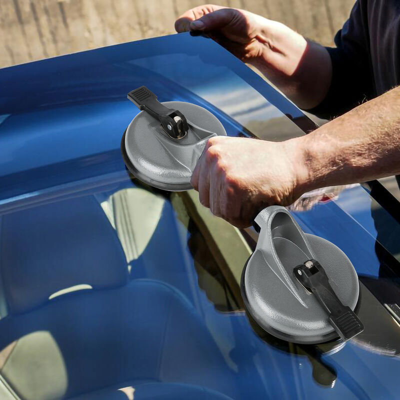 Ventouse à pompe manuelle de 7,6 cm avec goujon fileté M6 pour réparation  de bosses de voiture avec ventouses en caoutchouc