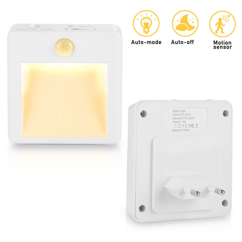 Achat Lampe d'Armoire LED 1W sur Piles, Capteur, Blanc, Inclinable