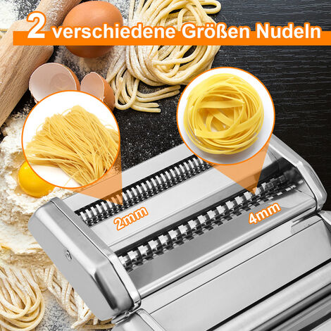 Machine à Pâtes Laminoir à Pâtes En Acier Inoxydable Pour Tagliatelle  Spaghettis