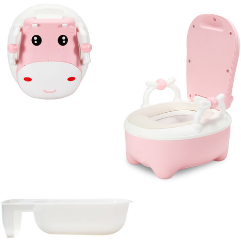 Randaco Pot bébé Pot Enfants Trainer Pot WC Siège de Toilettes Pot