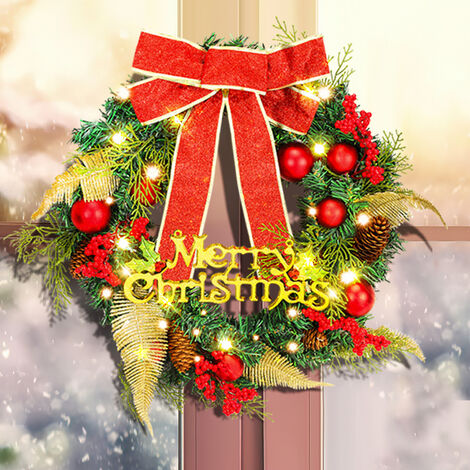 Cintre de couronne de Noël Crochet en métal sur la porte Cintre de couronne  Crochet suspendu