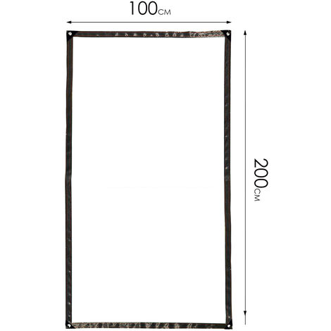 Bâche Imperméable Transparente avec Oeillets, Plusieurs tailles, Housse De  Protection Pour Jardin - 300 × 400 cm