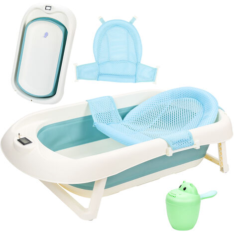 Randaco Baignoire Pliable B?�b?� Pliante ?�volutive PP+PTE Baignoire pour B?�b?� (avec Coussin de 