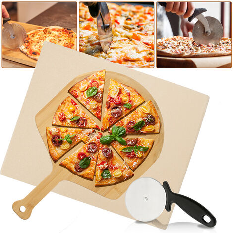 Pelle à pizza et à pain Pelle à pizza pliable en acier inoxydable Facile à utiliser Convient pour la cuisson des pizzas et du pain maison 22 x 25,3 cm 