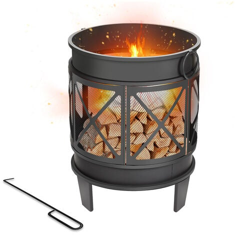 Tisonnier cheminée et poêle à bois - Barbecue & Co