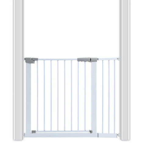 ECD Germany Barrière de Sécurité pour Enfants, Chiens, Largeur 75-85 cm, sans  Perçage, - Portails et barrières - Achat & prix